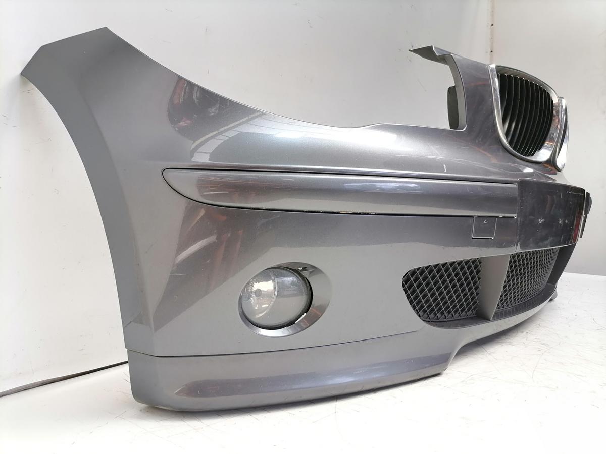BMW 1er E87 original Sto&szlig;stange Stossf&auml;nger vorn Sparkling Graphite Bj.2005